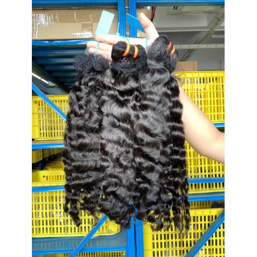 Thai Young Hair Bundle Burmese Curly Thai Young Hair Bundle Burmese Curly