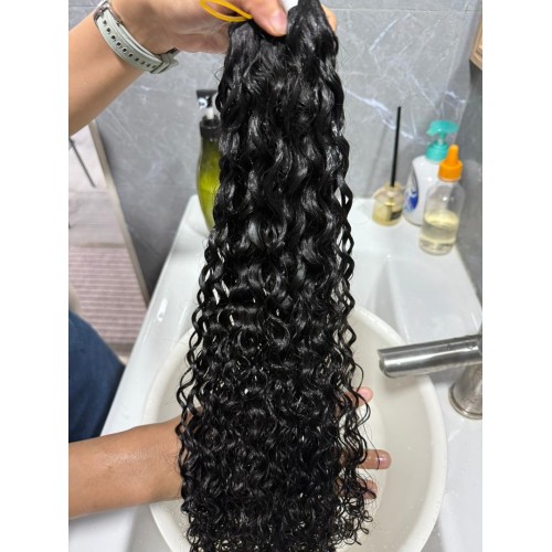 Thai Young Hair Bundle Burmese Curly Thai Young Hair Bundle Burmese Curly