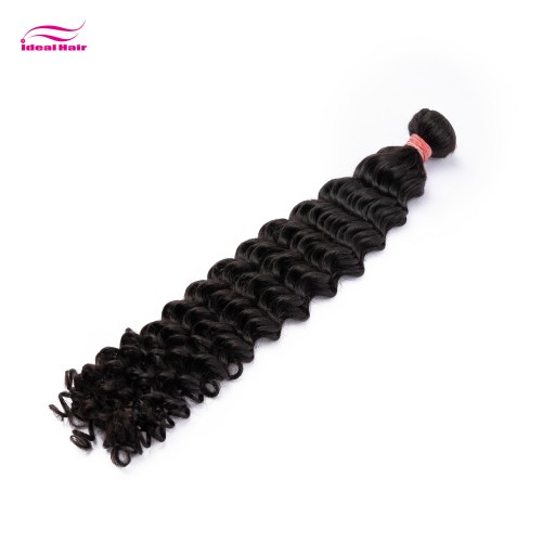 Red Rubber Band Virgin Hair Tiny Curly