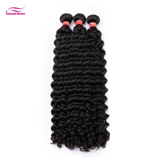 Red Rubber Band Virgin Hair Tiny Curly